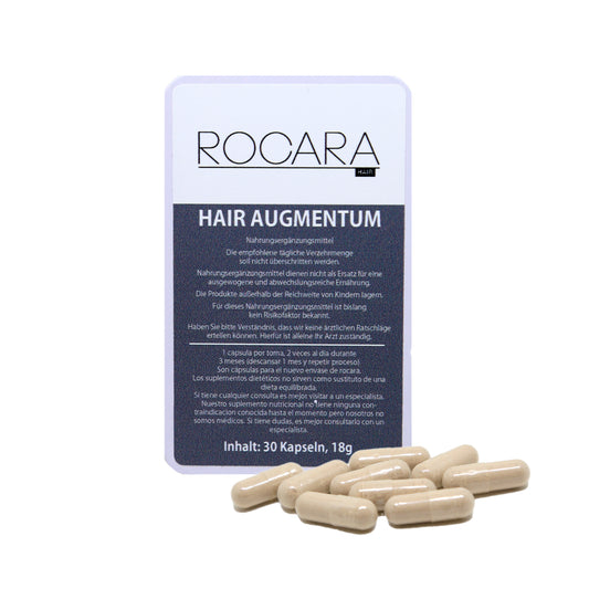 Rocara Hair - HAIR AUGMENTUM - Kapseln für Haarwachstum - 30 Kapseln